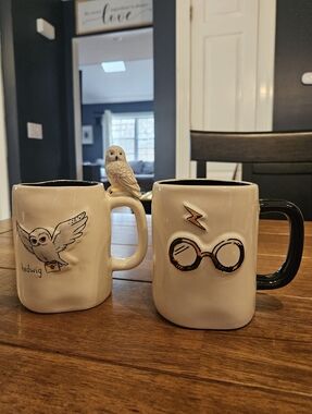 Rae Dunn- Harry Potter Set Of Ceramic Mugs